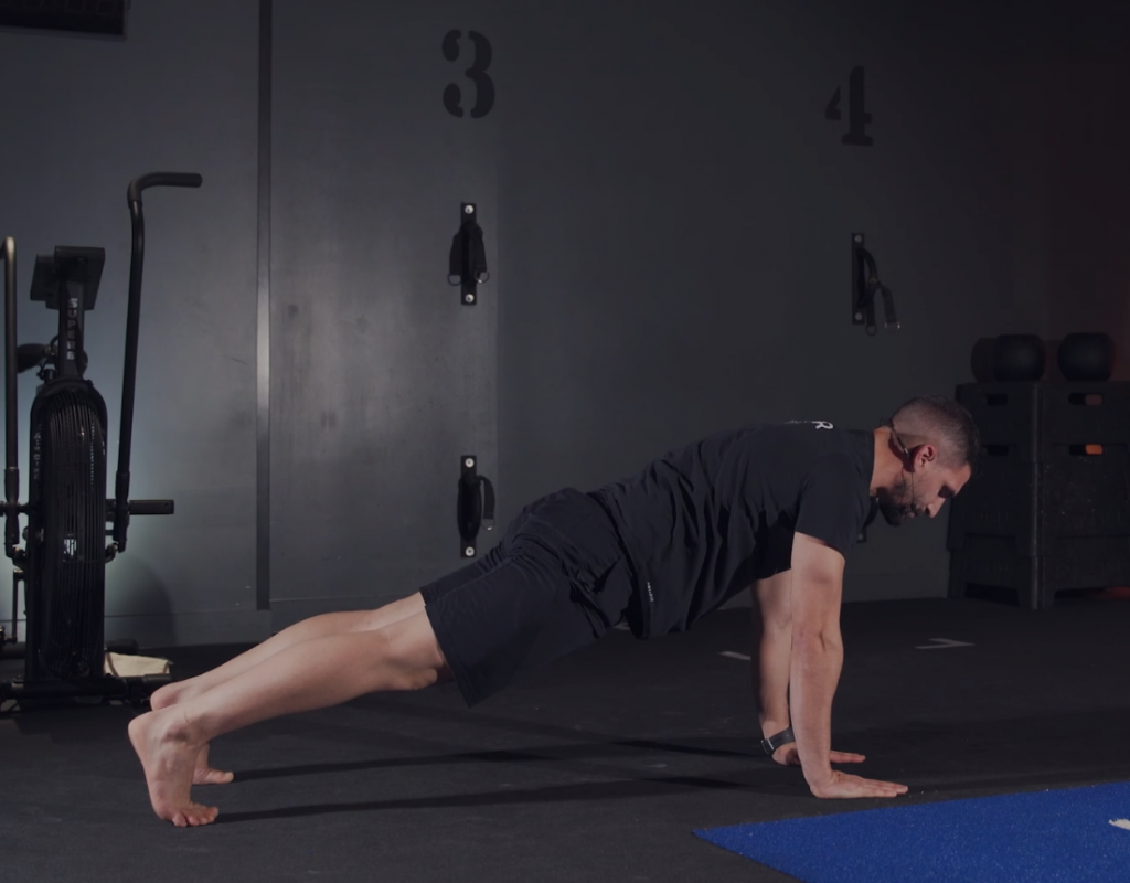 Vidéo Training Planche active