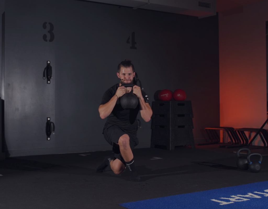 Vidéo Sequence Kettlebell core & fentes