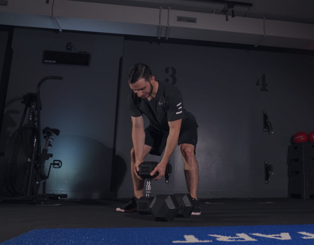 Vidéo Manoeuvre de Valsalva avec Dumbbells