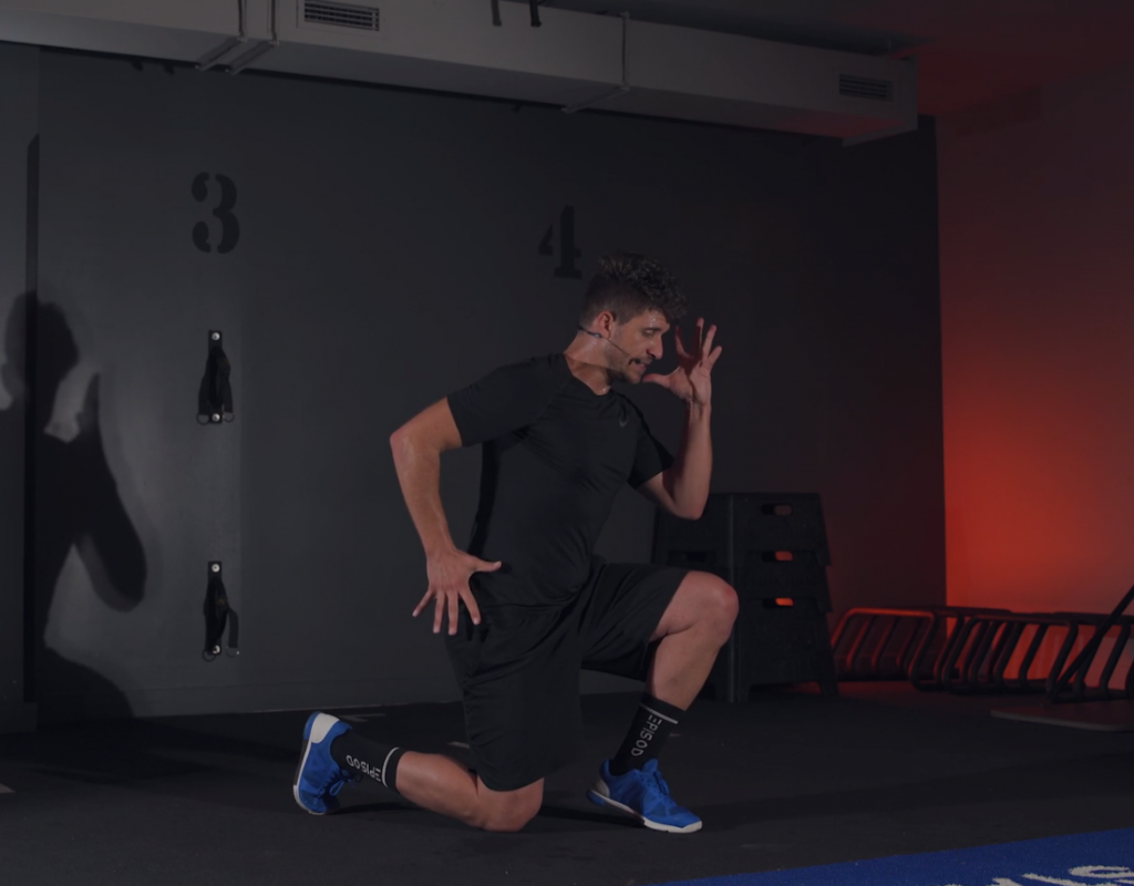 Vidéo Training split squat, skater et rotations